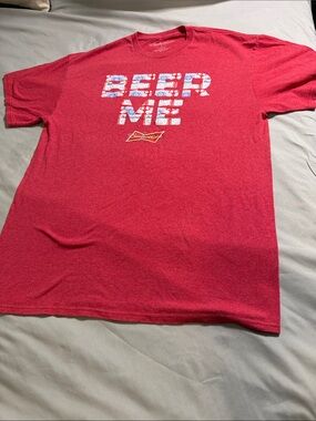 Budweiser Red 'Beer Me' Graphic Tee